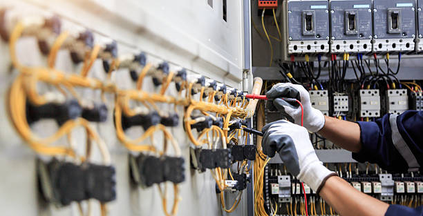 Professional Electrician technician working in Charlottesville, VA